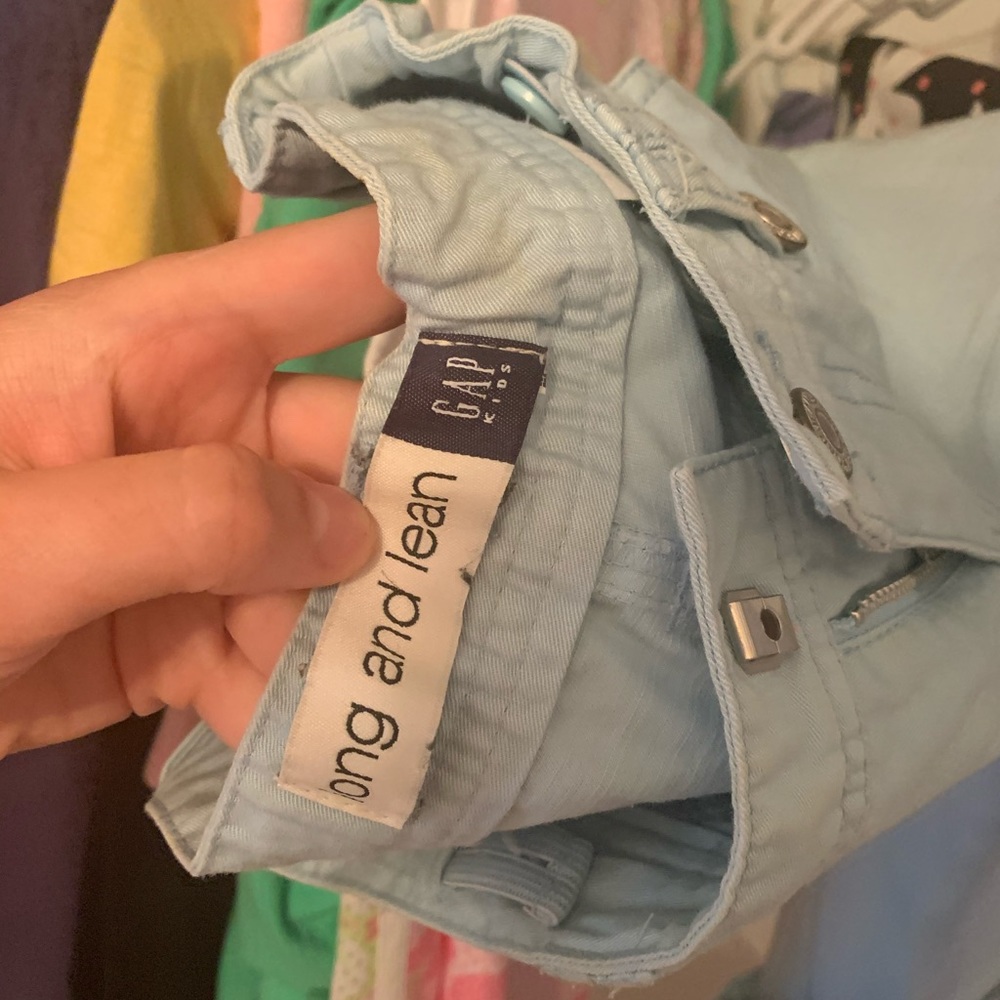 Gap Long and Lean 8R Blue Pants